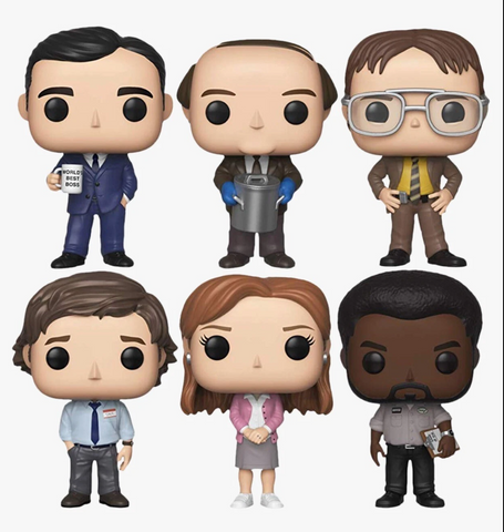Funko! The Office! Original complete Set 6 Pop 12344 фото