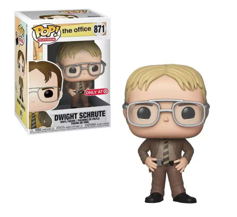 Funko The Office POP! #871Television Dwight Schrute Exclusive [Blonde] 871-1 фото