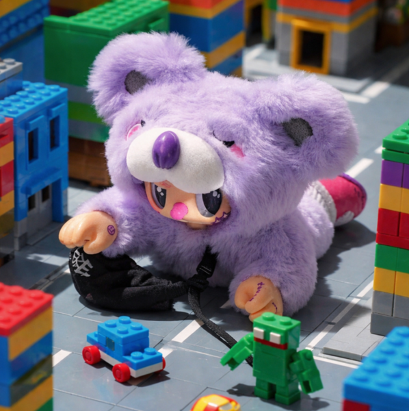 Мягкая игрушка-сюрприз Pop Top Rebel Bear Find A Bag Кул бой 13111 фото