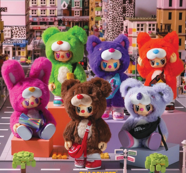 Мягкая игрушка-сюрприз Pop Top Rebel Bear Find A Bag Кул бой 13111 фото