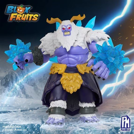Blox Fruits Yeti Mythical Action Figure - 6" Posable Figure - Includes DLC Code 653336 фото