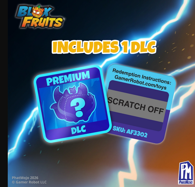 Blox Fruits Yeti Mythical Action Figure - 6" Posable Figure - Includes DLC Code 653336 фото