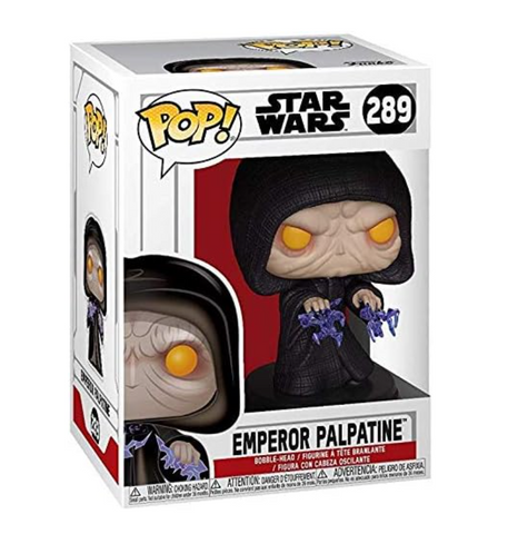 Star Wars: Return of The Jedi - Emperor Palpatine Funko Pop Vinyl Bobble-Head Figure #289 289 фото
